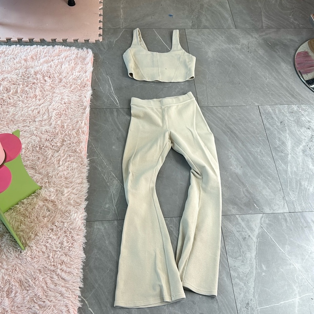 Tan Set From Offline, Wore It Just 2 Times - image 1